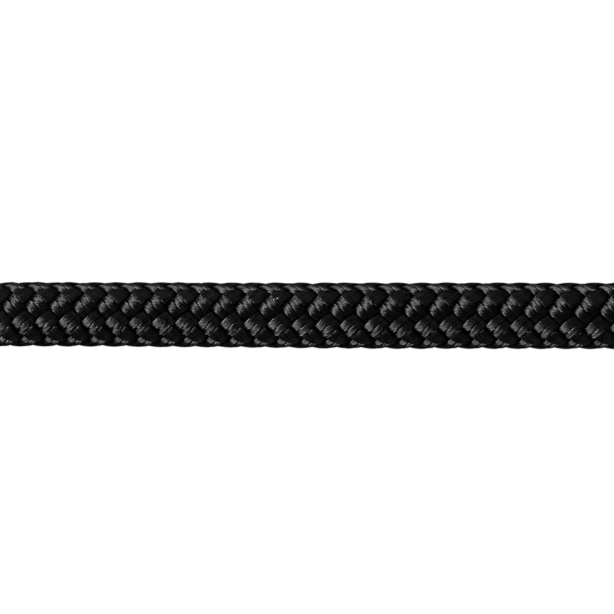 Dyneema lijn met mantel Zwart